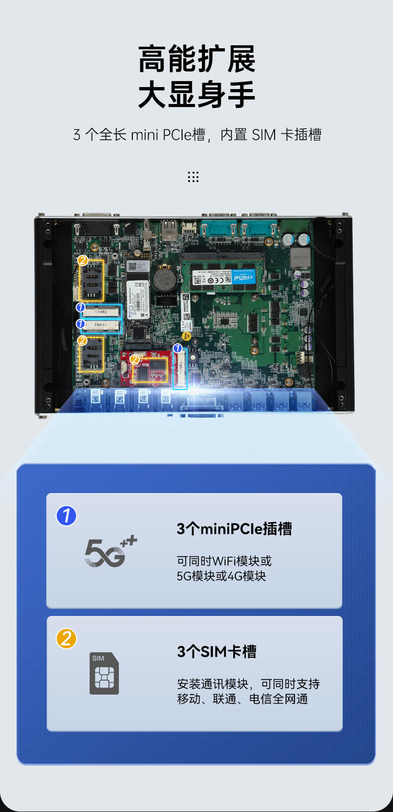 万泰平台无风扇嵌入式工控机,环境监测工业电脑,wt-3004-H310